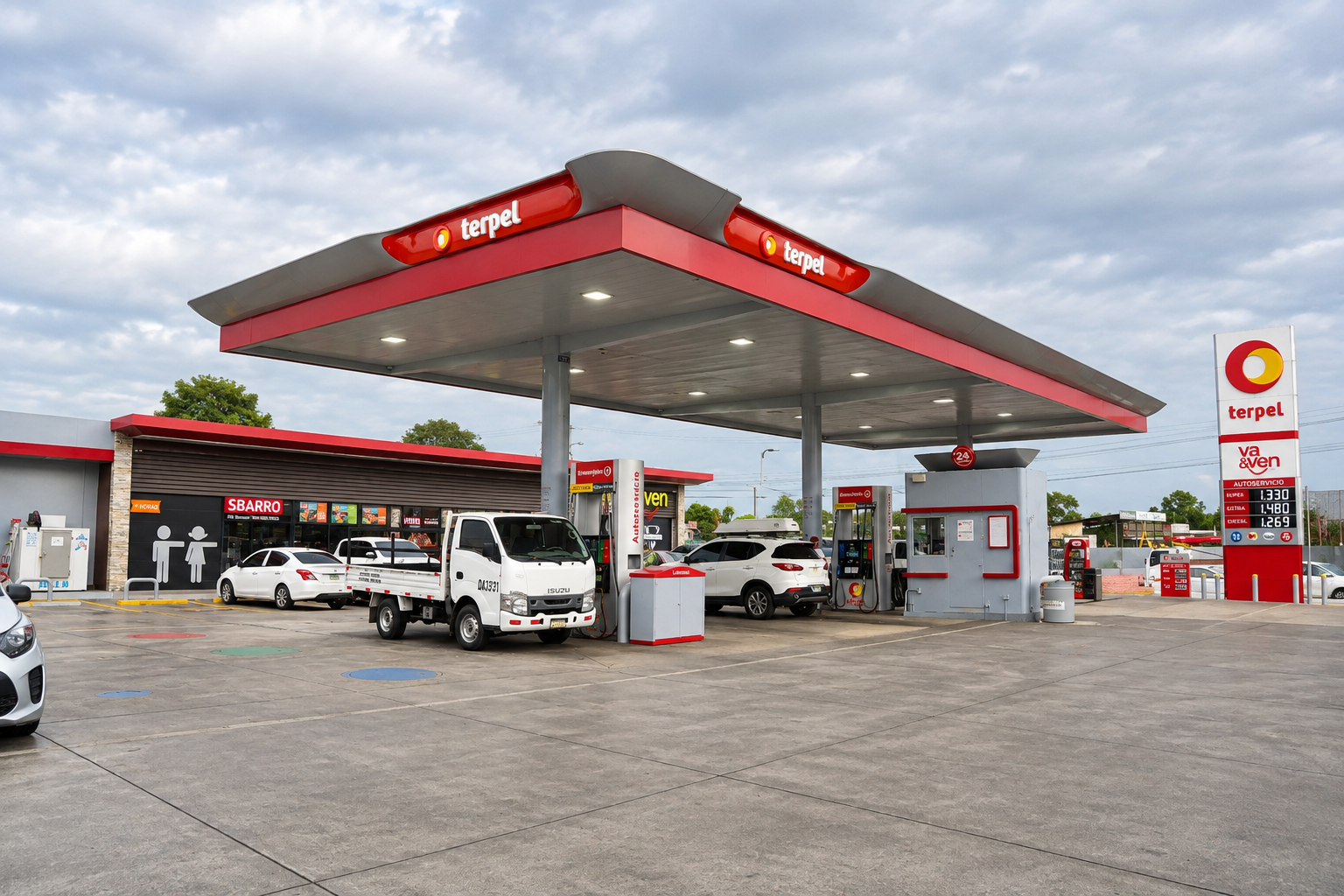Instalación Comercial Terpel F Sur (Arrendada)